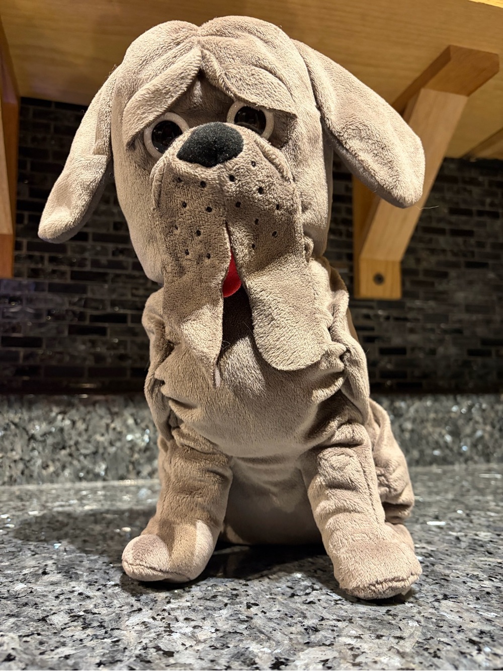 Universal Studios: Wizarding World Harry Potter Fang Hagrid Dog Plush Toy Gray